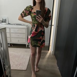 Tropical Mini Dress